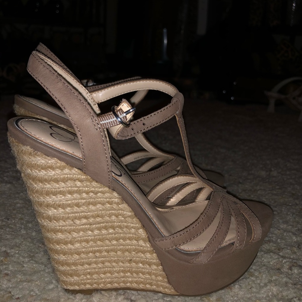 Jessica Simpson platform wedges